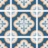 Autocollants pour carrelage (9 paquets de 12 autocollants  )- Motif marocain - TS-003-56 Tile Stickers -SARAH HOLDEN INTERIORS STICKERS  Moroccan Design - TS-003-56