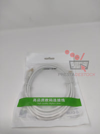 UGREEN 30167 USB 2.0 TypeA / Type C cable de carga de sincronización reversible, blanco, 2M