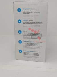 AWAIR - Appareil de Mesure de la Qualité de l'Air, CO2 (détecteur de dioxyde de carbone), de la Température, de l'Humidité, des Particules Fines (pm2.5) et des Composés Organiques Volatils (COV)