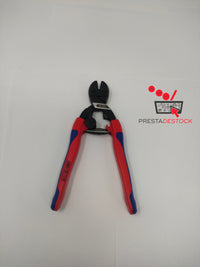 Knipex CoBolt Coupe-boulons compact noire atramentisée, avec gaines bi-matière minces 200 mm 71 32 200