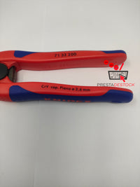 Knipex CoBolt Coupe-boulons compact noire atramentisée, avec gaines bi-matière minces 200 mm 71 32 200