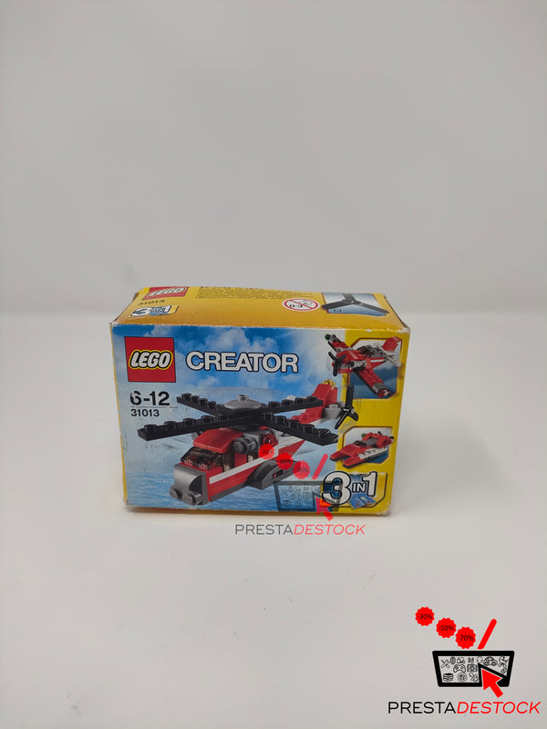 LEGO boîte abîmée Creator 31013 L'hélicoptère rouge