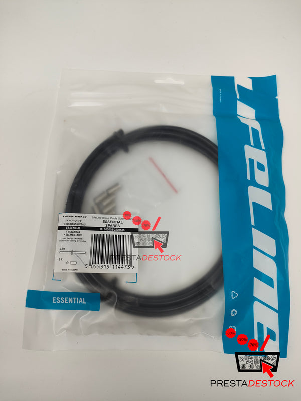 TO REVIEW LifeLine bicycle brake cable outer sheath plus 6 end caps