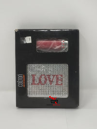 boite a cigarette love avec briquet rouge emballage abîmé