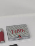 new love cigarette box with red lighter