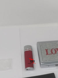 new love cigarette box with red lighter