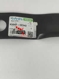 LAME KUBOTA K5647-92340 POUR AUTOPORTÉE F 3890 tracteur tondeuse RCK60-F36/38EC