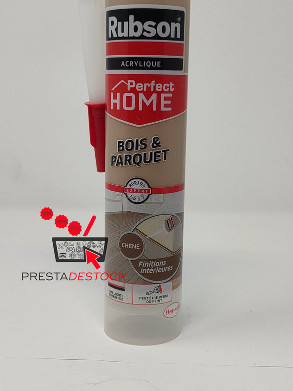 Mastic acrylique Bois & Parquet Chêne Rubson 280ml