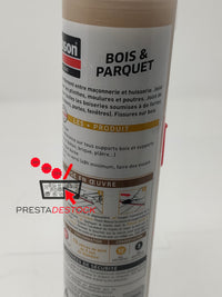 Mastic acrylique Bois & Parquet Chêne Rubson 280ml