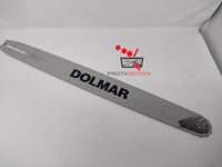 Vue d'ensemble du guide-chaîne Dolmar de 60 cm de long.
guide-chaine-dolmar-specs-415060555