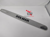 Vue d'ensemble du guide-chaîne Dolmar de 60 cm de long.
guide-chaine-dolmar-specs-415060555