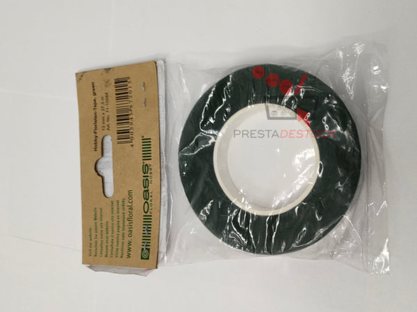 Ruban de Fleuriste Crêpe Oasis® Hobby - Vert 13 mm x 27.5 m