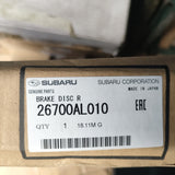 OEM 26700AL010 Set of 2 Genuine REAR BRAKE DISCS for Legacy Outback WRX STI
