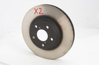 OEM 26300AE071 SET OF 2 BRAKE DISCS Front Genuine For Subaru BRZ, Forester, Impreza, Legacy, WRX
