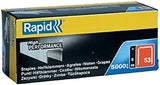 Agrafes galvanisées Rapid 53/8MM (Pack-5000)