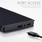 TERRAPIN Sony Xperia L2 Case, Ultra-Thin Stand Function Leather Cover Case for Sony Xperia L2 Case - Black