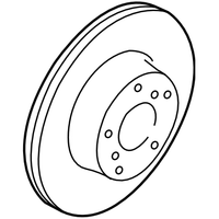 OEM 26300AG001 set of 2 original FRONT BRAKE DISCS for LEGACY 3.0 FORESTER