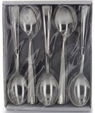 Disposable Cutlery - Small Imitation Stainless Steel Spoon X50