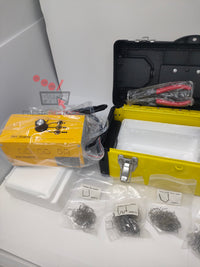 AGRAFEUSE À CHAUD POUR RÉPARATION DE CARROSSERIE H-008 pour réparation de Pare-Chocs de Voiture réparations solides et permanentes de cassures, fissures et déchirures dans des pièces thermoplastiques rigides ou flexibles