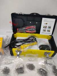 AGRAFEUSE À CHAUD POUR RÉPARATION DE CARROSSERIE H-008 pour réparation de Pare-Chocs de Voiture réparations solides et permanentes de cassures, fissures et déchirures dans des pièces thermoplastiques rigides ou flexibles