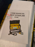 AGRAFEUSE À CHAUD POUR RÉPARATION DE CARROSSERIE H-008 pour réparation de Pare-Chocs de Voiture réparations solides et permanentes de cassures, fissures et déchirures dans des pièces thermoplastiques rigides ou flexibles