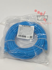 Latiguillo Ethernet AWG24 Cat.5e UTP RJ45, azul, 10m