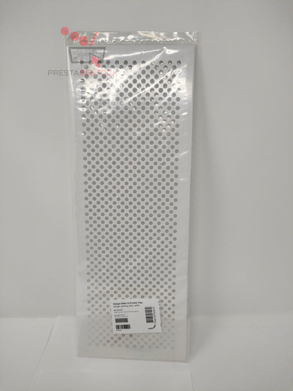 Grille design Pisa blanche soufflage et reprise 430×160 mm Zehnder CLD wide, Pisa white, 430 x 160 mm