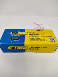 5000 Tacwise 18 Gauge 30mm Brad Clous Galvanisés pour Pistolets à Clous 18G - 0397