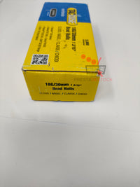 5000 Tacwise 18 Gauge 30mm Brad Clous Galvanisés pour Pistolets à Clous 18G - 0397