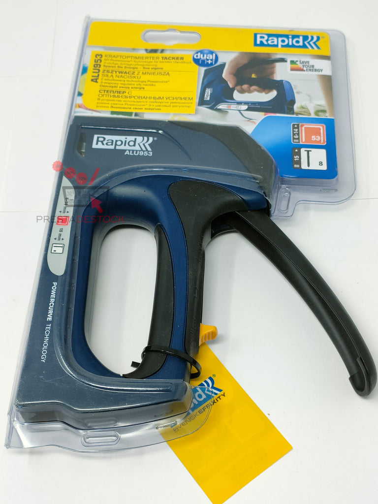 Dewalt Stapler Rapid R53E Hand Tacker - Compact Staple Gun For Easy DIY ...