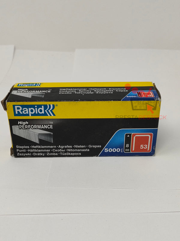 Rapid 53/8MM Galvanized Staples (Pack-5000)