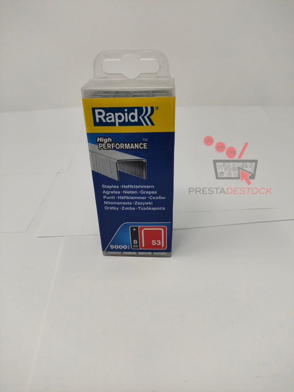 Rapid n° 53 Fine wire staple 8 mm 5000 pieces,