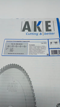 AKE lame de scie circulaire D 350 B 3,5 b 3,0 d 30 Z 108 0042 350 30 TYPE 0042 circular saw blade PRESTADESTOCK.COM