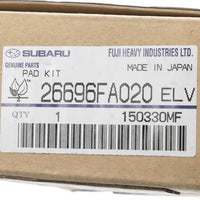  26696FA020 Kit de plaquettes de frein arrière d'origine Subaru