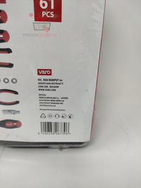 Vue de la mallette à outils Kreator ouverte, montrant les 61 outils bien rangés