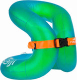 NABAIJI Chaleco de Natación Inflable 18-30 kg - Juguete Inflable con Bomba Inflable Verde (Verde)