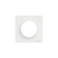 set of 3 HORIZONTAL OR VERTICAL WHITE FINISHING PLATES DISTANCE 71MM SCHNEIDER ODACE STYL S520702
