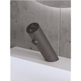 Vue d'ensemble du robinet électronique Ideal Standard Sensorflow en finition noir mat