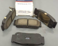 OEM 48413091A1 Rear brake pads for SSANGYONG Rexton W 2.2 Xdi 181 HP from 06.2017